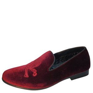 Steve Madden Men's Cranium Velvet Smoking Slippers